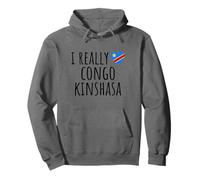 J'aime vraiment le Congo-Kinshasa Sweat à Capuche