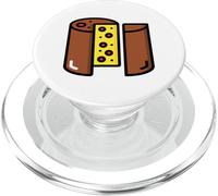 J'aime Vraiment Le Pain sucré Italien Panettone PopSockets PopGrip pour MagSafe