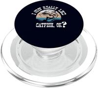 J'aime Vraiment Le Poisson-Chat OK Funny Retro Vintage Catfishing PopSockets PopGrip pour MagSafe