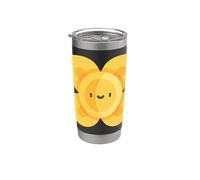 J'aime vraiment le thé aux fleurs d'Osmanthus en Asie de l'Est Gobelet isotherme en acier inoxydable double paroi