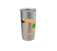 J'aime vraiment le yoga Ustrasana Camel Pose Gobelet isotherme en acier inoxydable double paroi