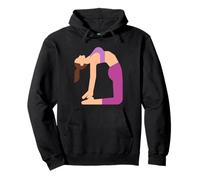 J'aime vraiment le yoga Ustrasana Camel Pose Sweat à Capuche