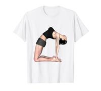 J'aime Vraiment Le Yoga Ustrasana Camel Pose T-Shirt Graphique avec Valeur