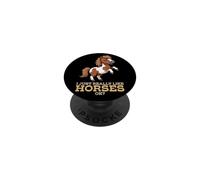 J'aime Vraiment Les Chevaux Ok Farm Animal Shetland Pony PopSockets PopGrip Adhésif