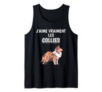 J'aime vraiment les Collies Accessoires Colley Débardeur