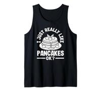 J'aime vraiment les crêpes Ok Funny Pancakes Débardeur