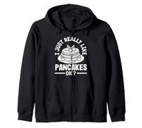 J'aime vraiment les crêpes Ok Funny Pancakes Sweat à Capuche