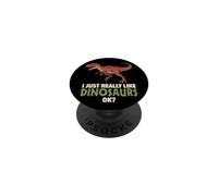 J'aime Vraiment Les Dinosaures Ok Prehistoric Allosaurus Dino PopSockets PopGrip Adhésif