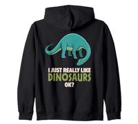 J'aime Vraiment Les Dinosaures Ok Prehistoric Diplodocus Dino Sweat à Capuche