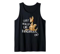 J'aime Vraiment Les kangourous, OK ? Funky Hiphop Kangourou Débardeur