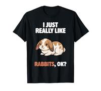 J'aime Vraiment Les Lapins Ok Animal Cute Mini Lop Rabbit T-Shirt