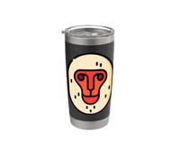 J'aime vraiment les macaques des neiges Gobelet isotherme en acier inoxydable double paroi