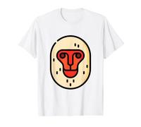 J'aime Vraiment Les macaques des neiges T-Shirt Graphique avec Valeur, Homme, Blanc, XL