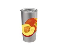 J'aime vraiment les nectarines - Nectarine et pêche Gobelet isotherme en acier inoxydable double paroi