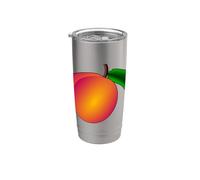 J'aime vraiment les nectarines - Nectarine et pêche Gobelet isotherme en acier inoxydable double paroi