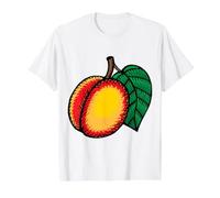 J'aime Vraiment Les Nectarines - Nectarine et pêche T-Shirt Graphique avec Valeur