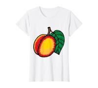 J'aime Vraiment Les Nectarines - Nectarine et pêche T-Shirt Graphique avec Valeur