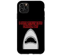 J'aime Vraiment Les Requins Coque pour iPhone 11 Pro Max