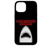 J'aime Vraiment Les Requins Coque pour iPhone 15