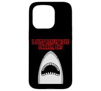 J'aime Vraiment Les Requins Coque pour iPhone 15 Pro