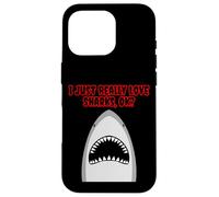 J'aime Vraiment Les Requins Coque pour iPhone 16 Pro