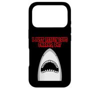 J'aime Vraiment Les Requins Coque pour iPhone 17 Pro