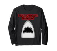 J'aime Vraiment Les Requins Manche Longue