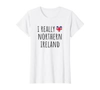 J'aime Vraiment l'Irlande du Nord T-Shirt Graphique avec Valeur