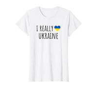 J'aime Vraiment l'Ukraine T-Shirt Graphique avec Valeur