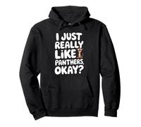 J'aime vraiment Pantheres Ok Sweat à Capuche