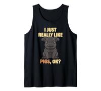 J'aime Vraiment Pigs Ok Farm Vietnamese Pot Belly Pig Débardeur