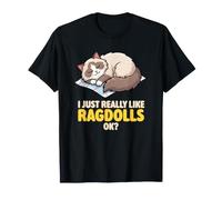 J'aime Vraiment Ragdolls Ok Animal Lover Cute Cat T-Shirt