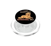 J'aime Vraiment Retrievers Ok Animal Cute Dog PopSockets PopGrip pour MagSafe
