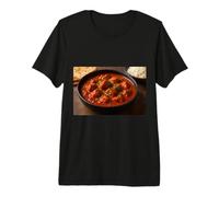J'aime Vraiment Rogan Josh Indian Food Wazwan T-Shirt Haut de Gamme