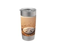 J'aime vraiment Sand Dollars Sand Dollar Gobelet isotherme en acier inoxydable double paroi