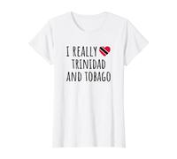 J'aime Vraiment Trinité-et-Tobago T-Shirt Graphique avec Valeur