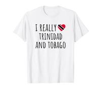 J'aime Vraiment Trinité-et-Tobago T-Shirt Graphique avec Valeur