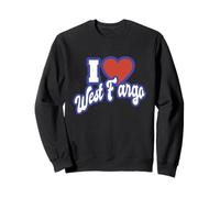 J'aime West Fargo, Dakota du Nord Sweatshirt