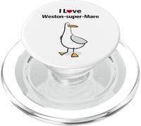 J'aime Weston-Super-Mare PopSockets PopGrip pour MagSafe