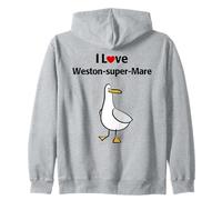 J'aime Weston-Super-Mare Sweat à Capuche