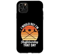 J'aimerais Bien mais Je Vais Faire du Shuffleboard ce Jour-là Coque pour iPhone 11 Pro Max