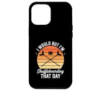 J'aimerais Bien mais Je Vais Faire du Shuffleboard ce Jour-là Coque pour iPhone 12 Pro Max