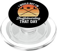 J'aimerais Bien mais Je Vais Faire du Shuffleboard ce Jour-là PopSockets PopGrip pour MagSafe