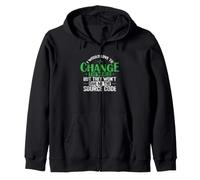 J'aimerais Changer Le Monde avec Le Code Source Sweat à Capuche