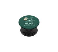 J'AIMERAIS ÊTRE Une Licorne pour POIGNARDER des Idiots avec MA TÊTE Meme PopSockets PopGrip Adhésif