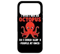 J'aimerais être Une Pieuvre pour Que Je puisse gifler 8 Personnes à la Fois Coque pour iPhone 17 Pro Max