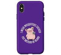 J'aimerais Que Les moustiques sucent de la Graisse au Lieu de s'amuser Pendant la Saison des punaises de Sang Coque pour iPhone X/XS