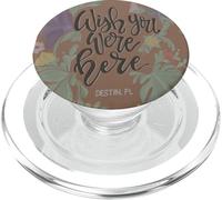 J'Aimerais Que Tu Sois Ici Destin Floride Fresque Art De Rue PopSockets PopGrip pour MagSafe