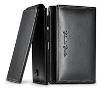 Jaimie Jacobs Flap Boy XL Magic Wallet avec Compartiment à Monnaie Protection RFID Porte-Monnaie avec Espace pour 13 Cartes (Noir)