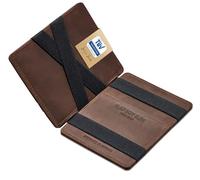 Jaimie Jacobs ® Magic Wallet Flap Boy Slim, l'Original, Portefeuille Magique pour Homme, Cuir Vache Italien, Porte Monnaie Mince, RFID Blocage, Porte Billet